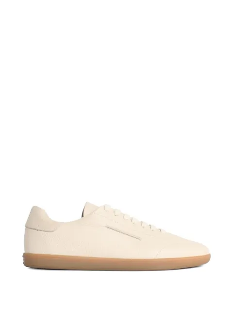 Zegna leather lace-up sneakers Neutrals RLHCVNS8219Z