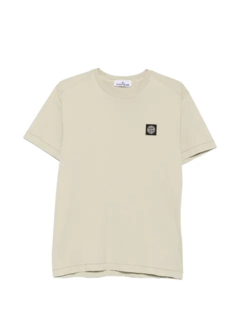 Stone Island 2100027 60/2 cotton jersey T-shirt Neutrals L2S152100027S0013