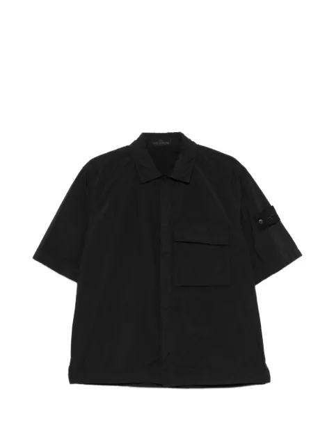 Stone Island 2100035 organic cotton jersey crepe S.I. ghost Black L2S151200019S00F6
