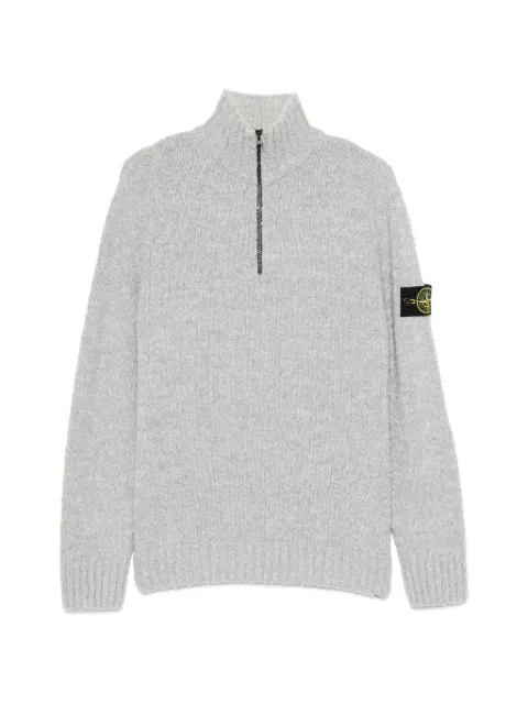 Stone Island quarter-zip sweater Grey L2S155100032S0N20