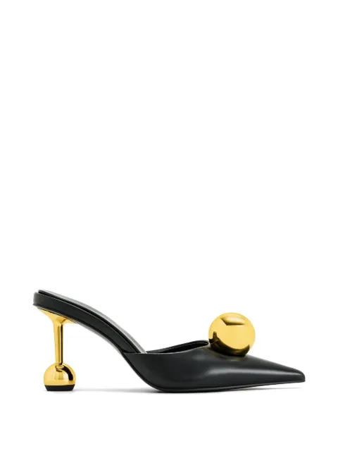 JW Pei Sofia heeled mules Black 2MS831