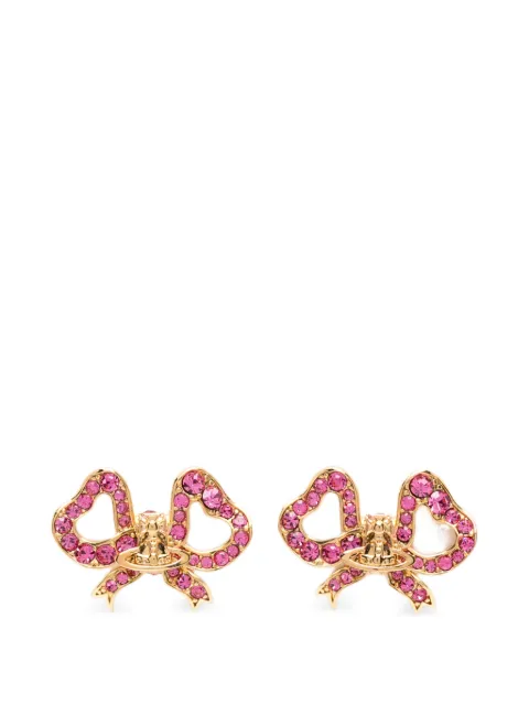 Vivienne Westwood Rigoberta crystal-embellished earrings Gold 6201037J02R105