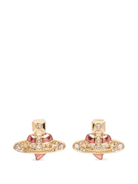 Vivienne Westwood heart-motif earrings Gold 6201033K02RA16
