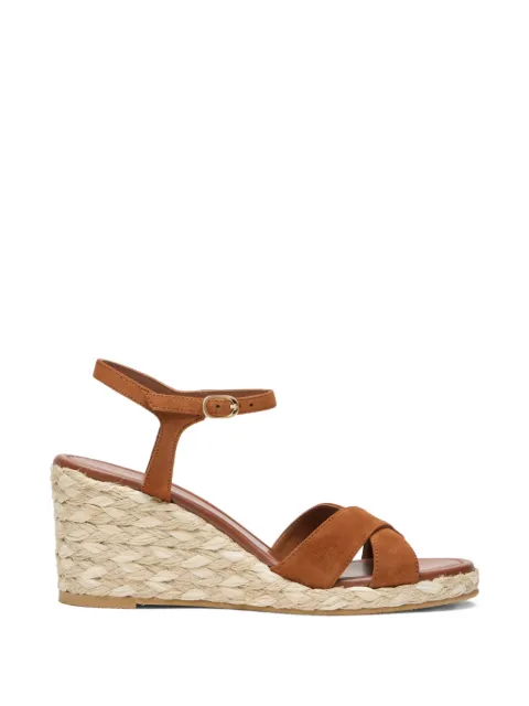Stuart Weitzman 10cm Dayna sandals Brown SL015SDJXX2
