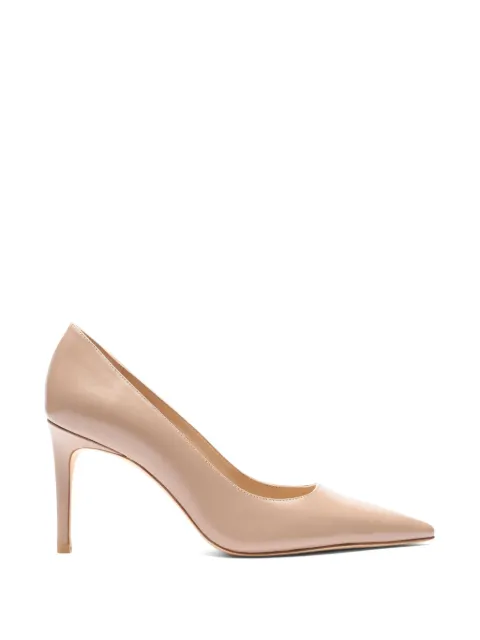 Stuart Weitzman Stuart Power 85 pointed-toe pumps Neutrals SK303SMOFWN