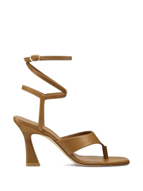 Stuart Weitzman 8.5cm Vinnie sandals Brown SN738SMOYVY