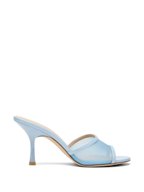 Stuart Weitzman 8.5cm Bareitall mules Blue SN772MHGWUZ