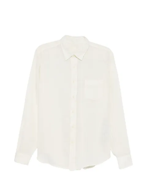 120% Lino chest-pocket shirt Neutrals 33ALIM14250000115000