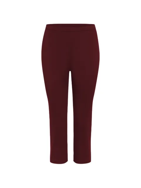 AZEEZA Shreya trousers Red SHREYACAPRISTRETCHCDCWINE