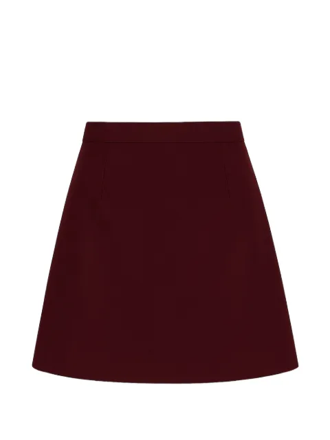 AZEEZA Blair A-line mini skirt Red BLAIR