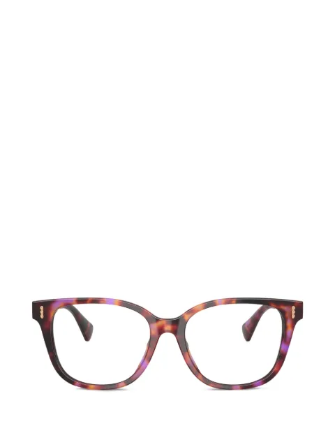 POLO RALPH LAUREN EYEWEAR square-frame glasses Brown RA7196U6239
