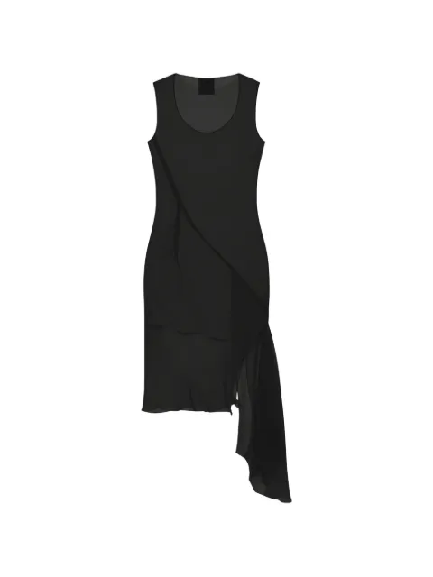 Givenchy silk asymmetric dress Black BW21QV14T