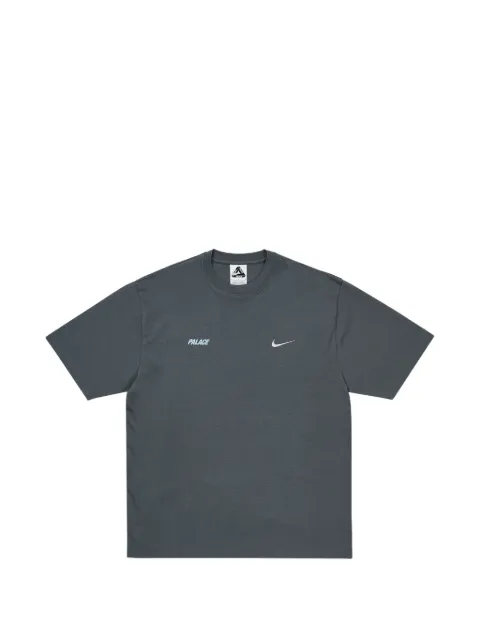 Palace x Nike logo-print T-shirt Grey P0136