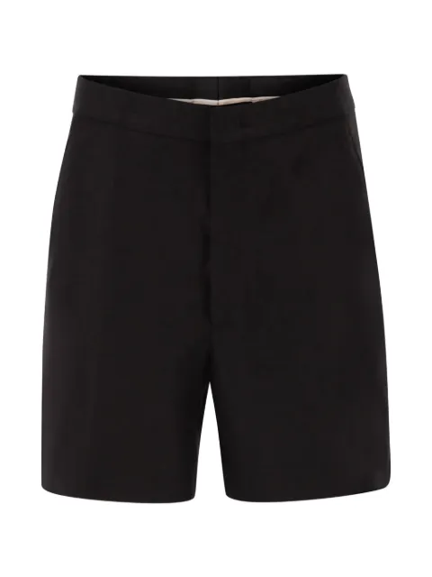 Tagliatore Elle linen shorts Black BELLE340021U26E053EN8172111