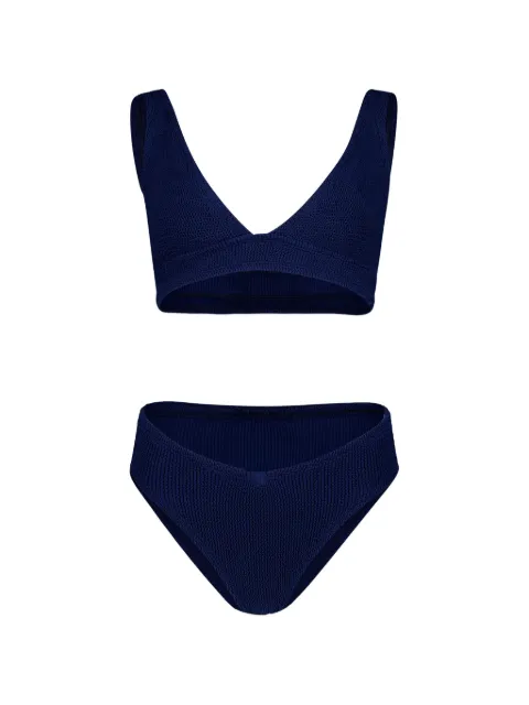 Hunza G Angel crinkle bikini Blue ANGELBIKINI