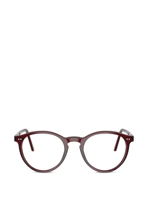POLO RALPH LAUREN EYEWEAR round-frame glasses Red PH20836146