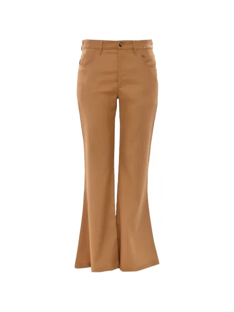 Marni bootcut five-pocket trousers Neutrals PAMA0491S0UTWA2000R09