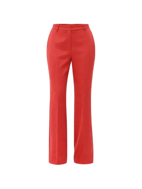 Hebe Studio Lover satin trousers Red H222LVBZSTNRED