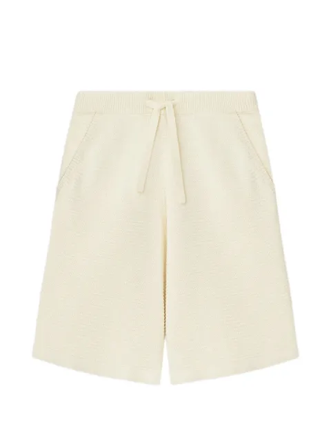 Nanushka Fico drawstring knitted shorts Neutrals NM26PSST02305