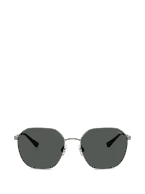 POLO RALPH LAUREN EYEWEAR geometric-frame sunglasses Silver PH3160