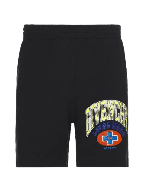 Givenchy x BSTROY embroidered track shorts Black BM515J3Y97