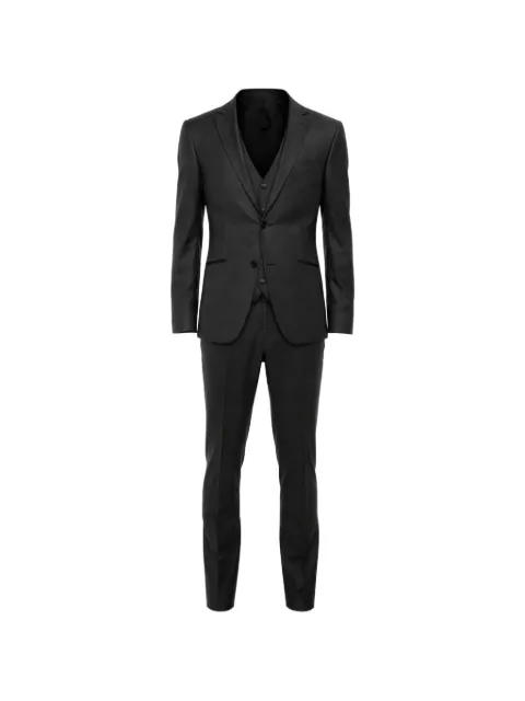 Corneliani Academy three-piece suit Grey 8580830287106014