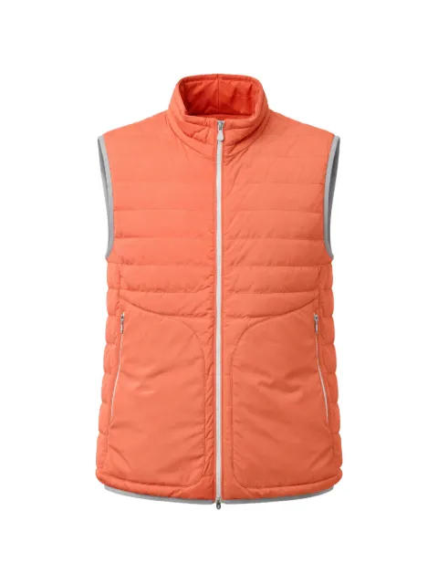 Brunello Cucinelli quilted-design gilet Orange MM4031913TM403CNI75