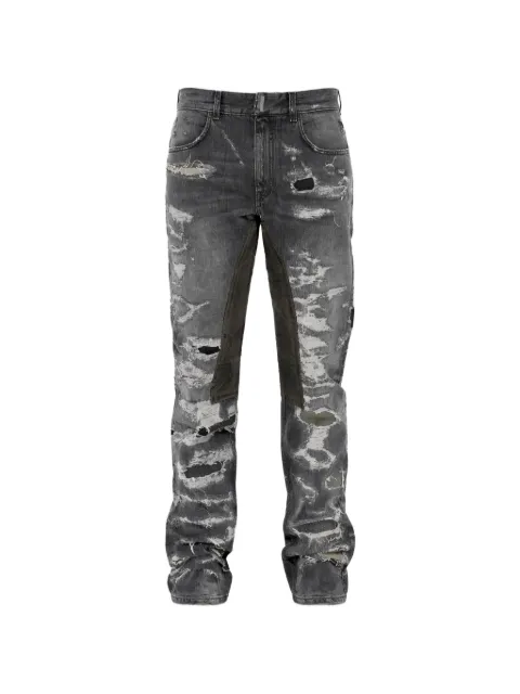 Givenchy distressed patched jeans Black BM50VH5Y5Z