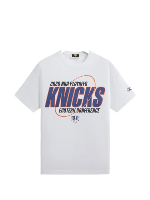 KITH New York Knicks 2026 Playoffs T-shirt White KHM035066101