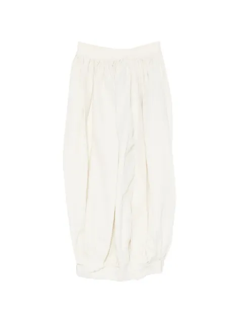 Uma Wang Gwen balloon-hem maxi skirt White UW2022GWENSKIRTOFFWHITE