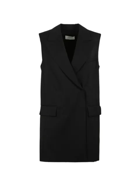Sportmax Albero sleeveless blazer Black SPXALBERONERO