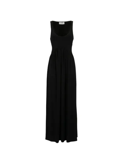 Sportmax maxi cut-out jersey dress Black SPXPANINONERO