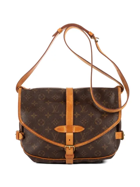 Louis Vuitton Pre-Owned Monogram Saumur shoulder bag Brown MB1929