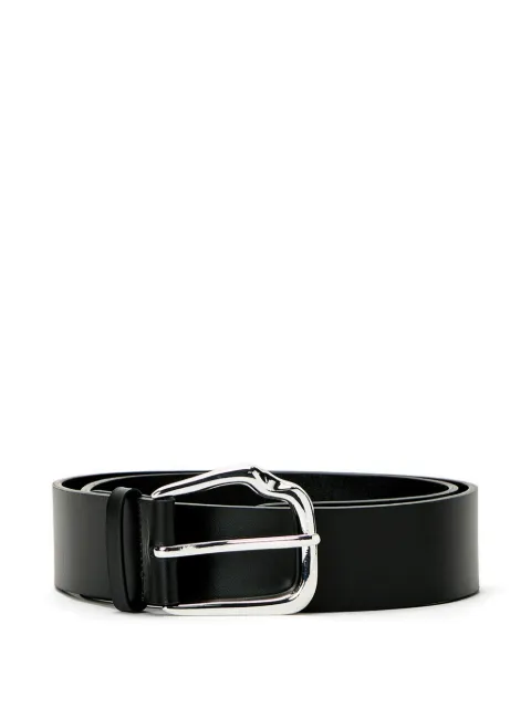 Christopher Esber Bitten leather belt Black 25038026BLKSLV