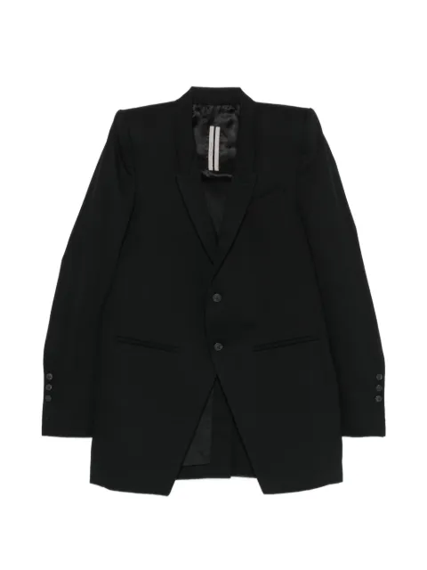 Rick Owens long-sleeves blazer Black RU01F2733WT
