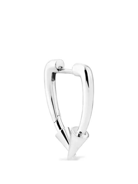 Kismet By Milka 14 white-gold Intersection single earring Silver 55403