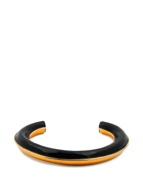 Marni resin cuff bracelet Gold 77148