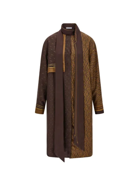 Ferragamo silk chemisier Brown 796262
