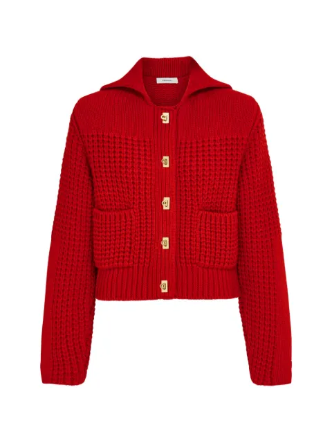 Ferragamo cardigan with Gancini buttons Red 796044