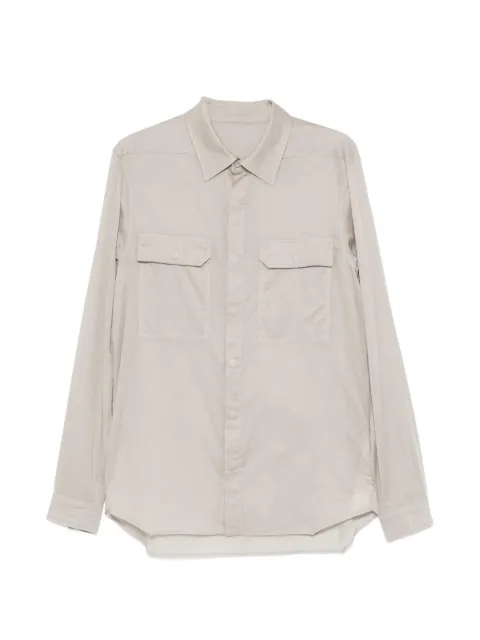 Rick Owens flap-pockets shirt Grey RU01F2236CV