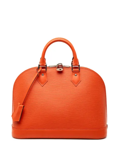 Louis Vuitton Pre-Owned 2013 Epi Alma PM satchel Orange 0D40OI05D47SV65Z