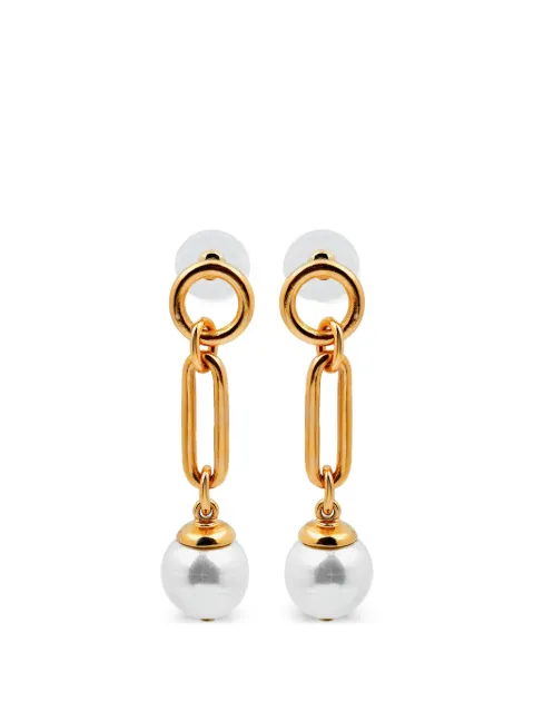 Ben Amun Aaron faux-pearl drop earrings White 81798