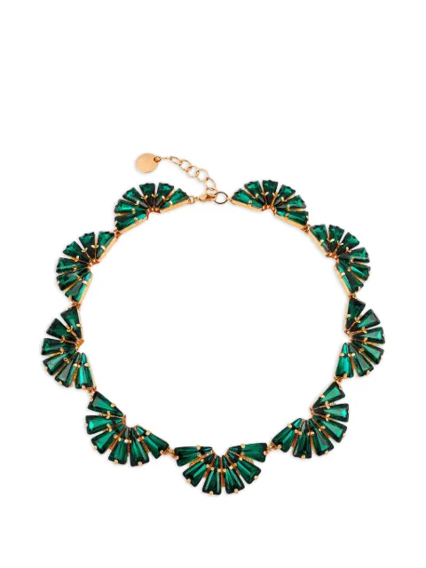 Anton Heunis Afrodita crystal-embellished necklace Gold 75231