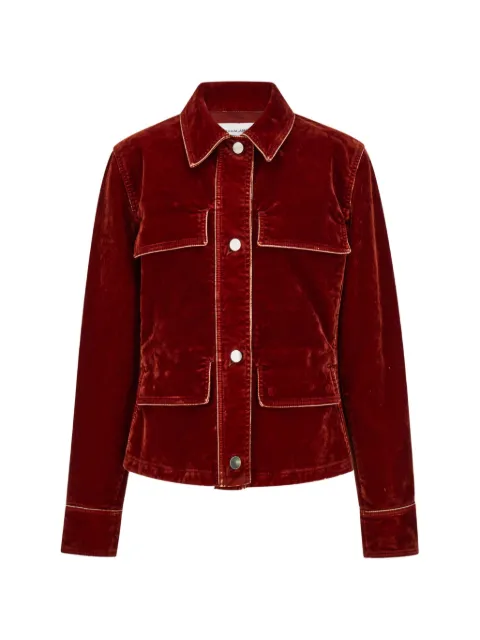 Ferragamo workwear inspired jacket Red 795682