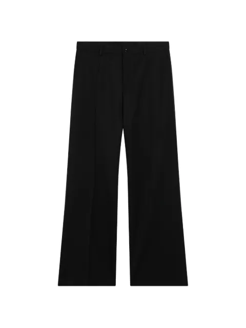 Dolce & Gabbana pressed-crease tailored trousers Black GP01PTFU208