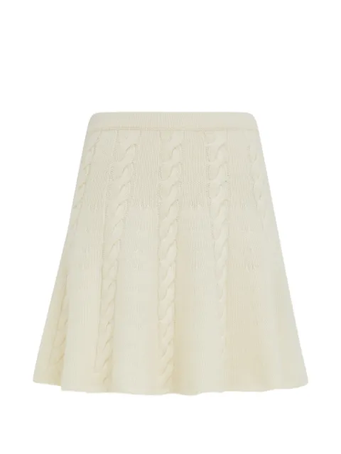 Ferragamo knitted skirt Neutrals 796062