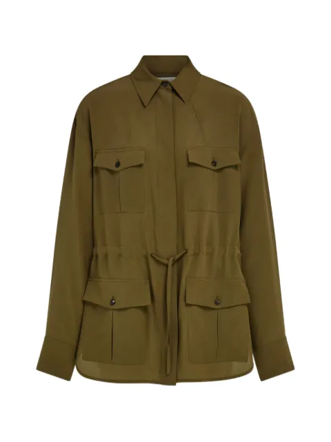 Ferragamo Safari over shirt Green 796000