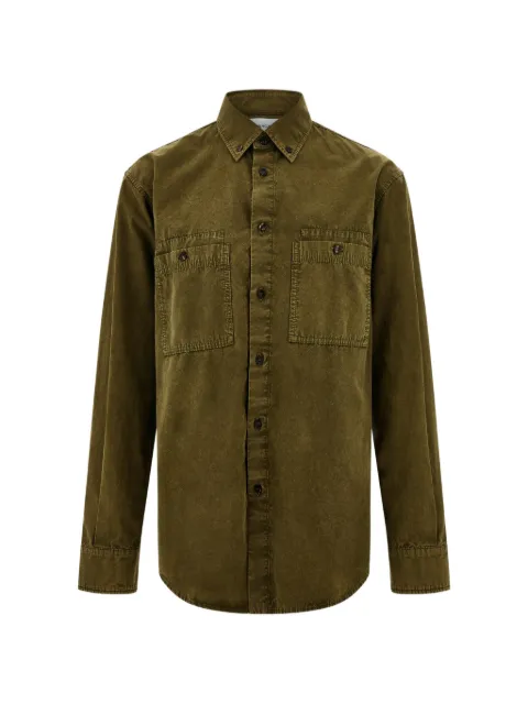 Ferragamo button-down work shirt Green 795724