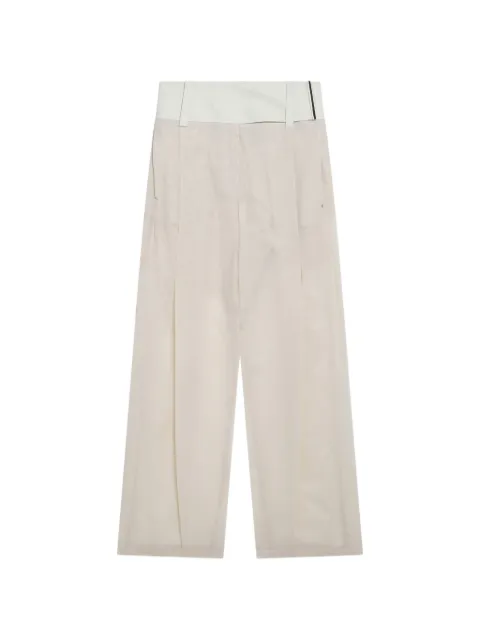 Sportmax wide-leg trousers Neutrals SPSFERITOCO