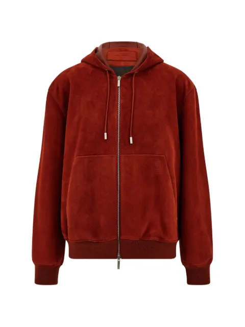 Ferragamo suede blouson Red 795561